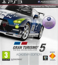 Gran Turismo 5 - Academy Edition [FR] Box Art