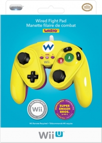 PDP Wired Fight Pad (Wario) Box Art