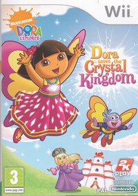 Dora the Explorer: Dora Saves the Crystal Kingdom Box Art