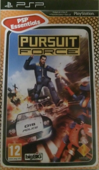 Pursuit Force - PSP Essentials [SE][DK][FI][NO] Box Art