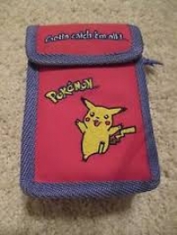 Pokémon Game Boy Color Carrying Case (red / Pikachu) Box Art