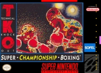 TKO Super Championship Boxing Box Art