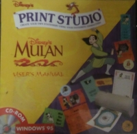 Print Studio: Disney's Mulan Box Art