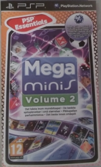 Mega Minis Volume 2 - PSP Essentials [SE][DK][FI][NO] Box Art