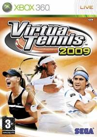 Virtua Tennis 2009 [ES] Box Art