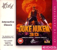 Duke Nukem 3D - Kixx Interactive Classix Box Art