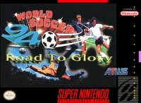 World Soccer '94: Road to Glory Box Art