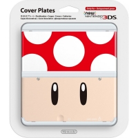 New Nintendo 3DS Cover Plates No.007 -Super Mushroom Box Art