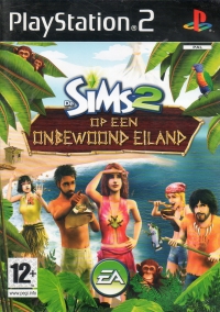 Sims 2, De: Op een Onbewoond Eiland [NL] Box Art