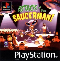 Attack of the Saucerman! Box Art
