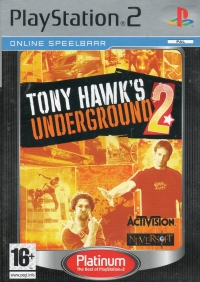 Tony Hawk's Underground 2 - Platinum [NL] Box Art
