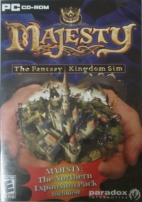 Majesty: The Fantasy Kingdom Sim (The Northern Expansion Pack) Box Art