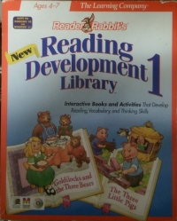 Reading Rabbit's New Reading Development Library 1 Box Art
