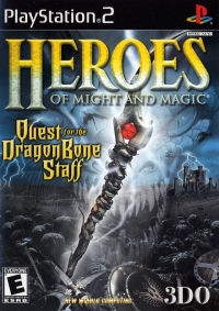 Heroes of Might and Magic: Quest for the Dragon Bone Staff Box Art