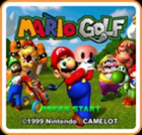 Mario Golf Box Art