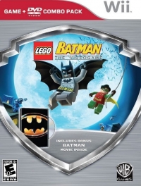 Lego Batman: The Videogame - Game + DVD Combo Pack Box Art