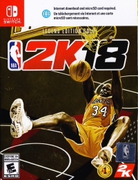 NBA 2K18 - Legend Edition Gold Box Art