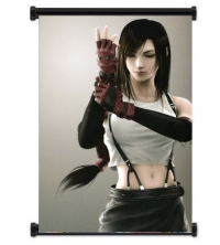 Tifa LockHart Wall Scroll Box Art