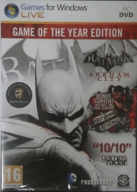 Batman: Arkham City: Game of the Year Edition Box Art