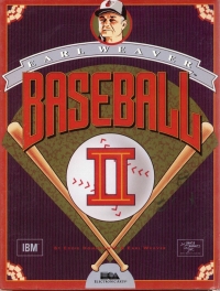 Earl Weaver Baseball II (3.5 Floppy) Box Art
