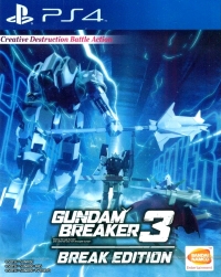 Gundam Breaker 3 - Break Edition Box Art