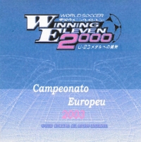 Winning Eleven 2000: Campeonato Europeu 2003 Box Art