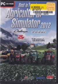 Agricultural Simulator 2012 Box Art