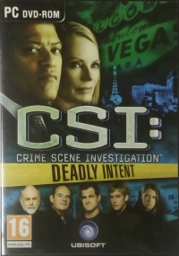CSI: Crime Scene Investigation: Deadly Intetnt Box Art