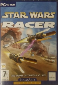 Star Wars: Racer - LucasArts Classic Box Art