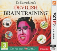 Dr Kawashima's Devilish Brain Training: Can you stay focused? Box Art