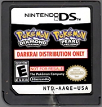 Pokémon Diamond Version / Pokémon Pearl Version: Darkrai Distribution Box Art