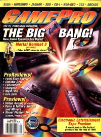 GamePro June 1995 Box Art