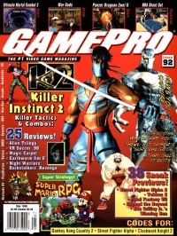 GamePro Issue 92 Box Art