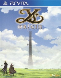 Ys Origin (Demon's Tower cover) Box Art
