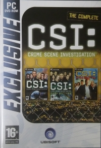 Complete CSI: Crime Scene Investigation, The - Exclusive Box Art