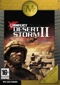 Conflict: Desert Storm II - Medallion Box Art