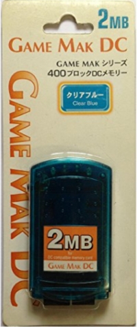 Game Mak DC 2 MB (Clear Blue) Box Art