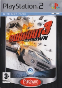 Burnout 3: Takedown - Platinum Box Art