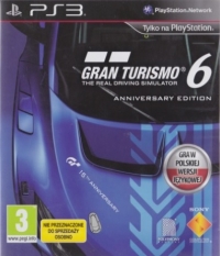 Gran Turismo 6: Anniversary Edition (Nie Przeznaczone do Sprzedaży Osobno) Box Art