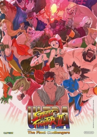 Ultra Street Fighter II: The Final Challengers poster Box Art