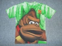 Donkey Kong Country Shirt Box Art