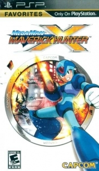 Mega Man Maverick Hunter X - Favorites Box Art