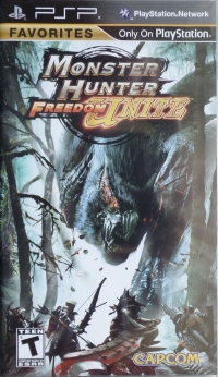 Monster Hunter Freedom Unite - Favorites Box Art