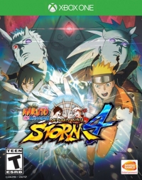 Naruto Shippuden: Ultimate Ninja Storm 4 Box Art
