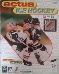 Actua Ice Hockey Box Art