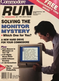 Run August/September 1990 Box Art