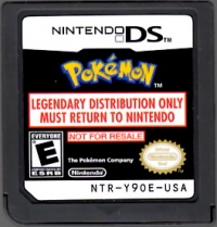 Pokémon Legendary Distribution (NTR-Y90E-USA) Box Art