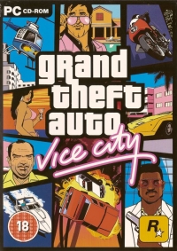 Grand Theft Auto: Vice City [UK] Box Art