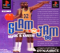 Slam 'n Jam '96 featuring Magic & Kareem Box Art