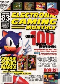 Electronic Gaming Monthly Number 83 Box Art